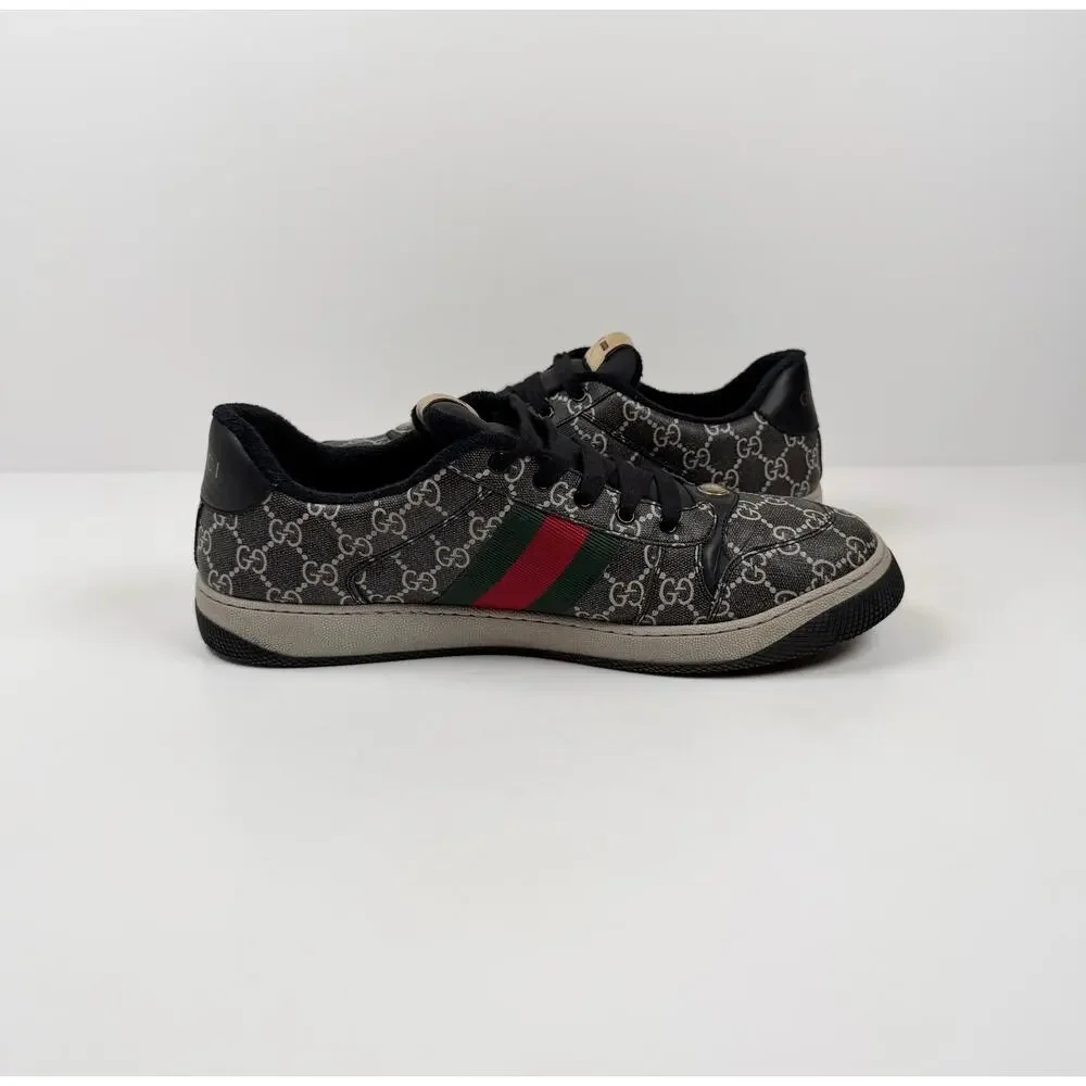 Size 13G/14US - Gucci Monogram Screener Sneakers